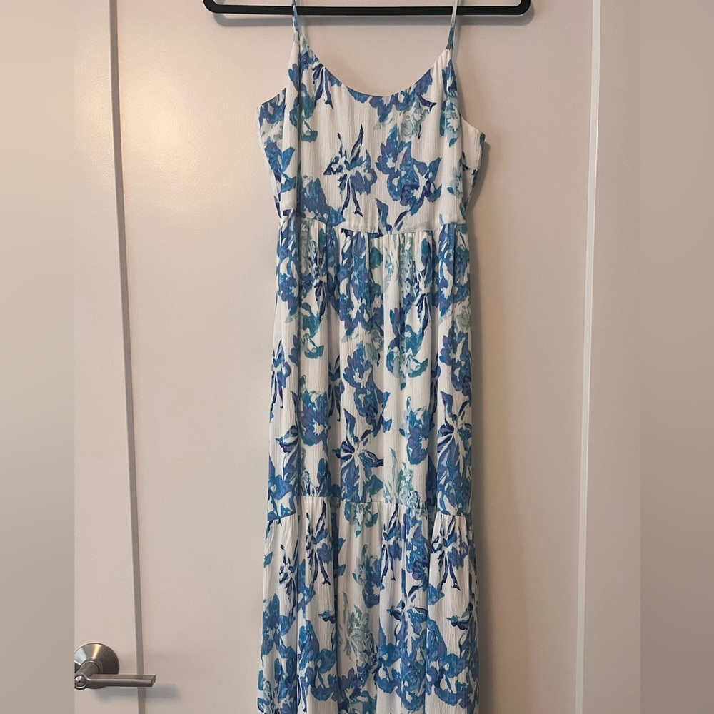 Small Charles Henry Tiered High Low Sundress